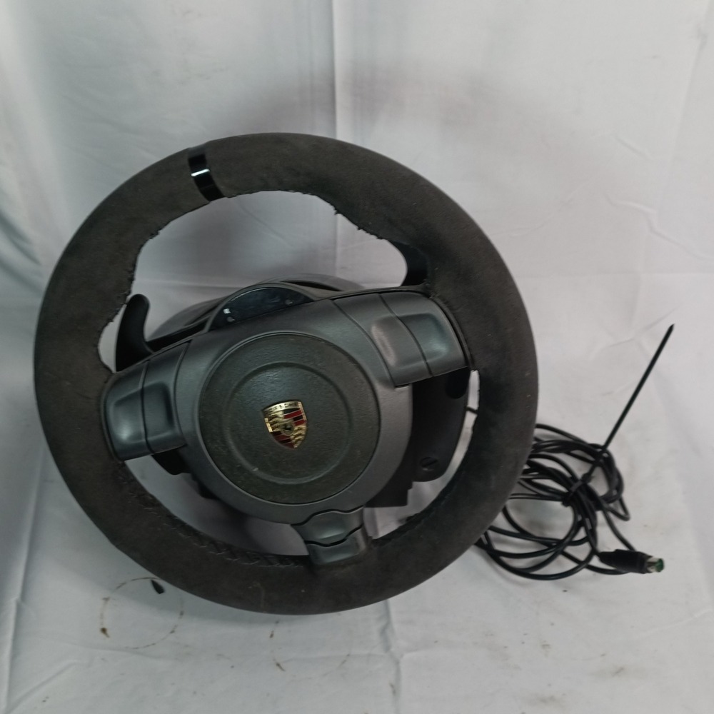 Fanatec Porsche 911 GT2 Racing Wheel Xbox 360 PC Gray Alcantara